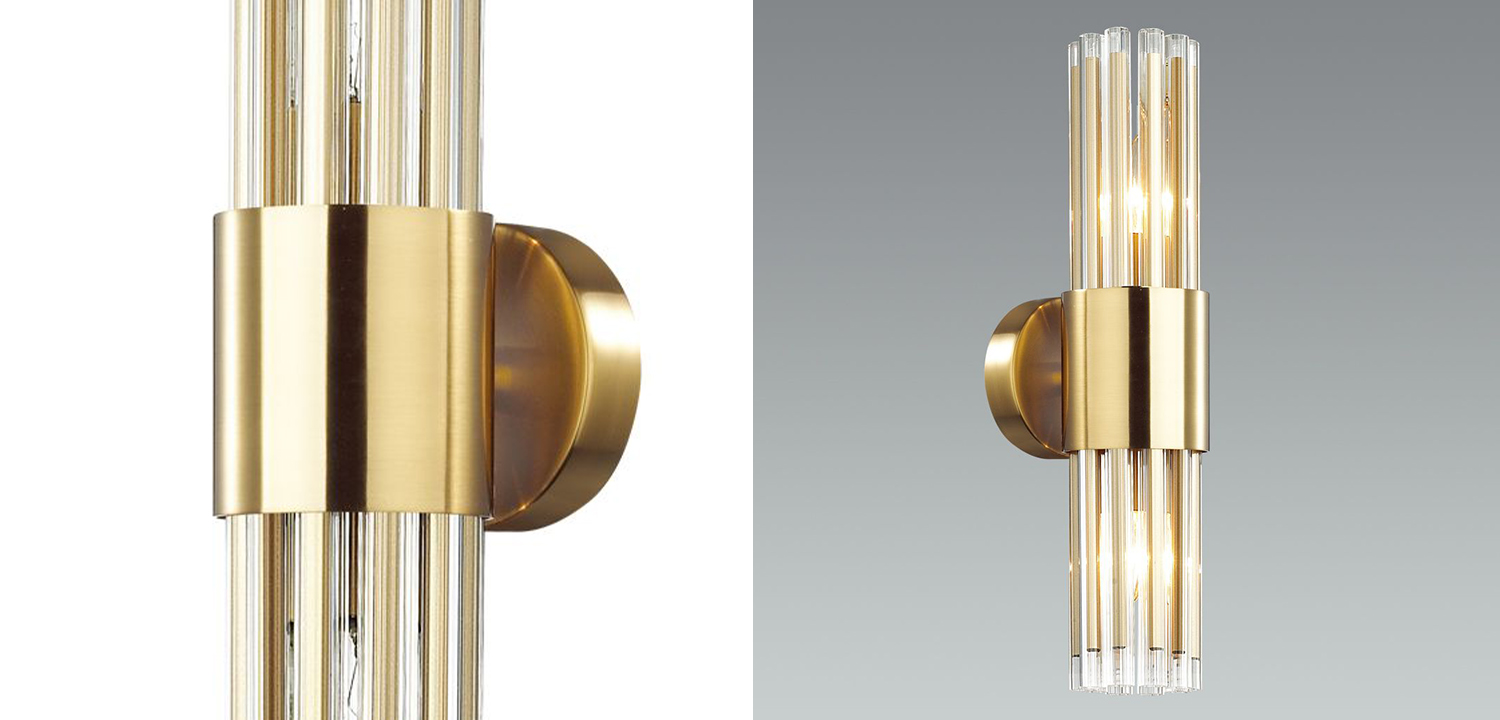 Бра Gladwin Glass Tube Wall Lamp - фото