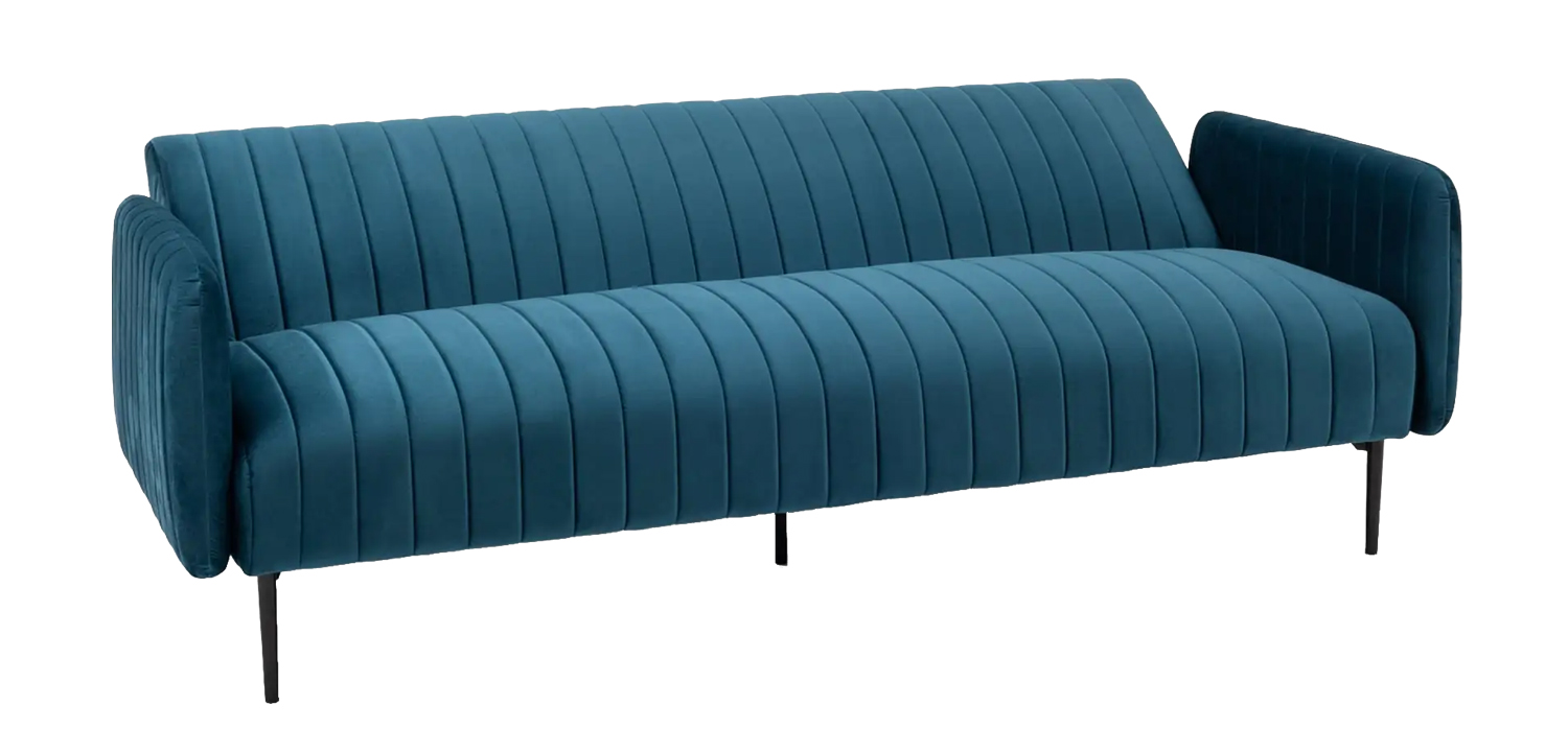 Диван Dilis синий велюр - фото №1