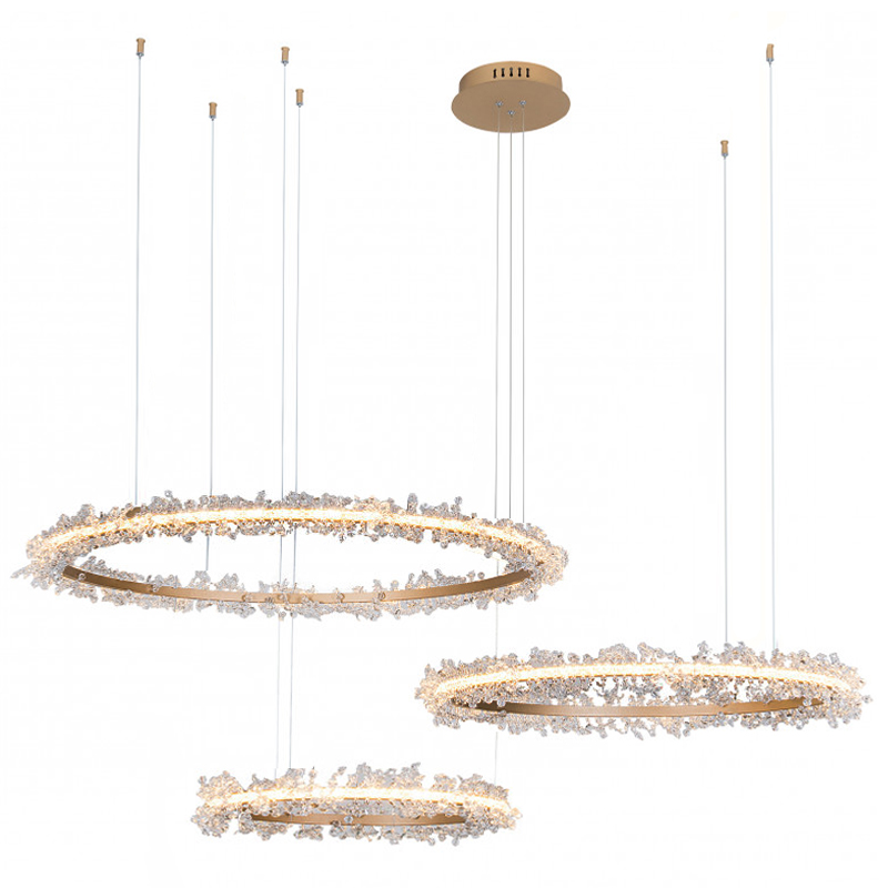  Crystal round chandelier  3        -- | Loft Concept 