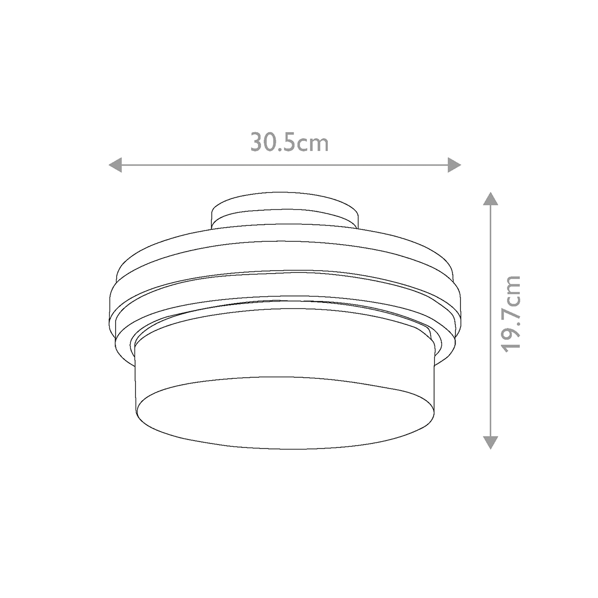 Потолочный светильник с прозрачным стеклянным плафоном с эффектом пузырьков Kichler в Ростове-на-Дону