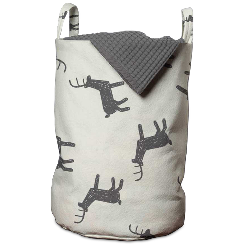  Deer Pattern Basket    -- | Loft Concept 