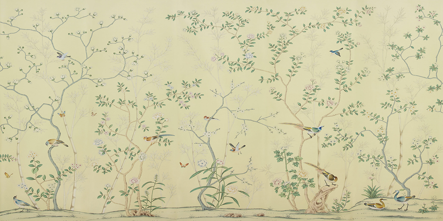 Обои ручная роспись Portobello Verdigris - фото