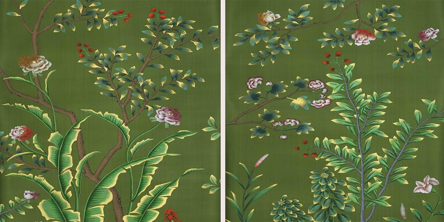 Обои ручная роспись Sans Soucis Perfect Green - фото №1