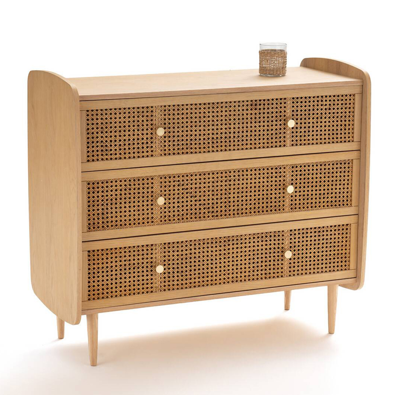   3-     Aelius Rattan Wicker Chest of drawers ̆   -- | Loft Concept 
