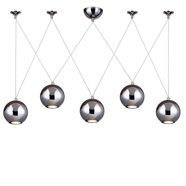   Multisphere Pendant Silver 5   -- | Loft Concept 