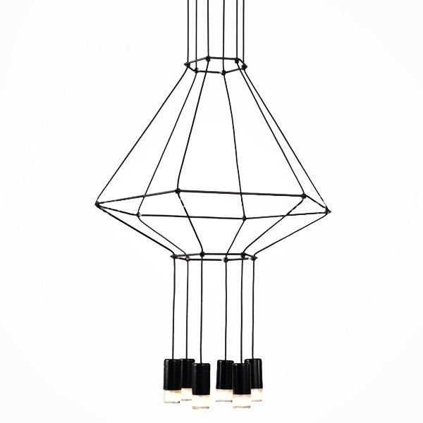 Vibia Wireflow Chandelier 0307 LED Suspension lam    -- | Loft Concept 