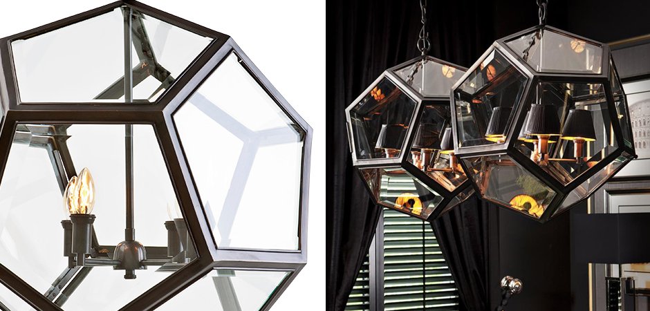 Люстра Eichholtz Lantern Yorkshire Bronze L - Loft-Concept в Ростове-на-Дону