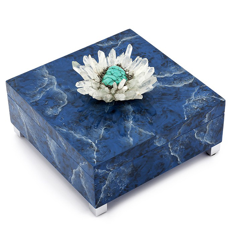  BOX KRIZIA BLUE SQ -̆  -- | Loft Concept 