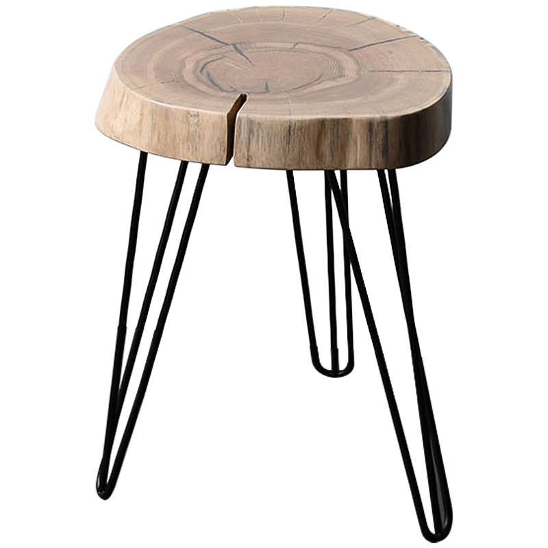   Aariz Industrial Metal Rust Side Table    -- | Loft Concept 