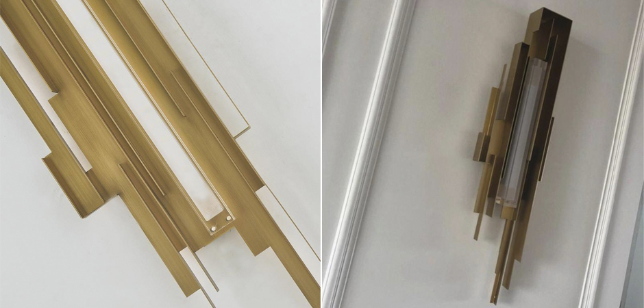 Бра Flowing Metal Sconce Бра Flowing Metal Sconce - Loft-Concept в Ростове-на-Дону