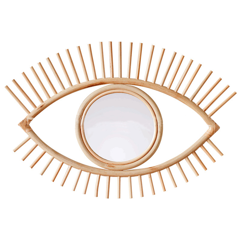  Eye Wicker Mirror   -- | Loft Concept 