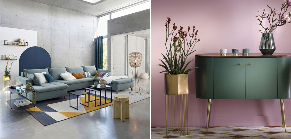 Ваза Vase On A Metal Stand Brass Ваза Vase On A Metal Stand Brass - Loft-Concept в Ростове-на-Дону