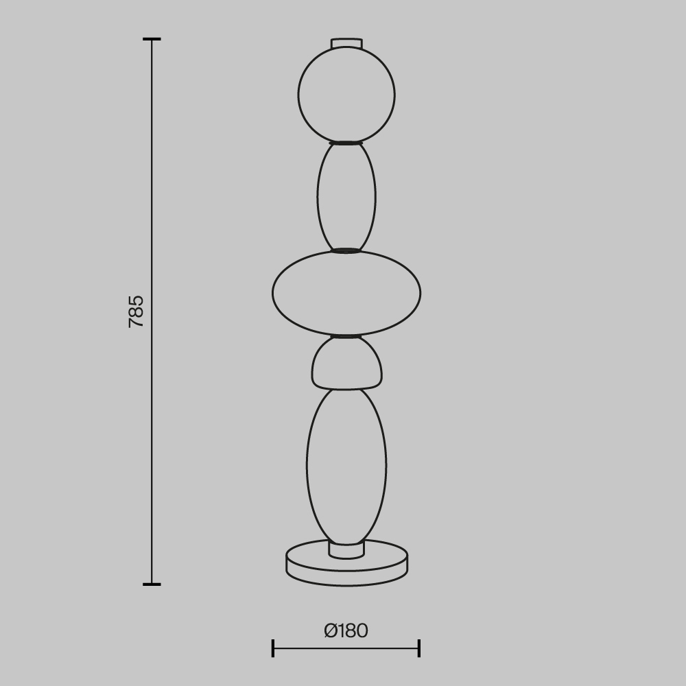 Настольный светильник Adore 3000К 23Вт в Ростове-на-Дону