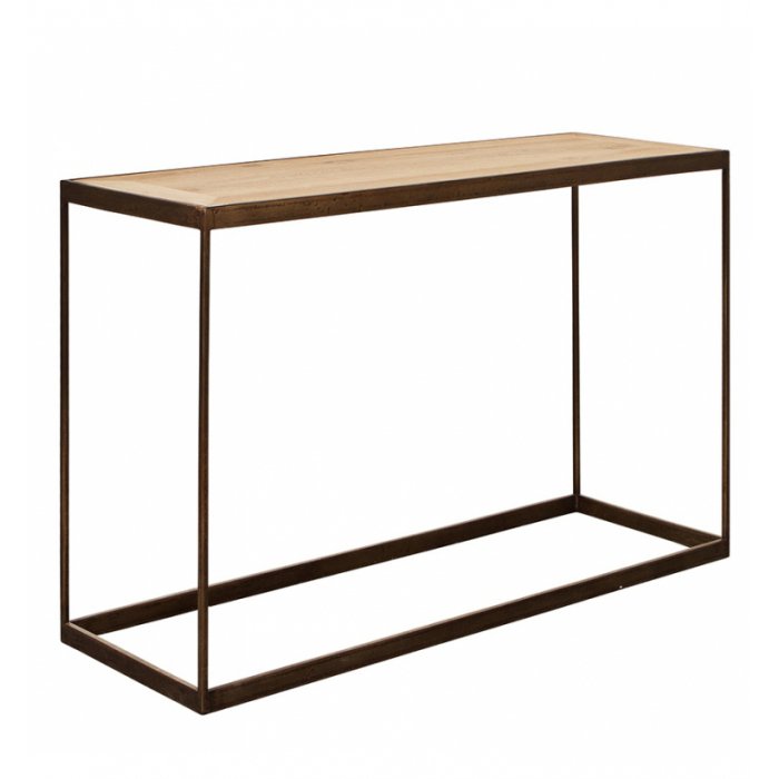  Industrial Oak Console Table   -- | Loft Concept 