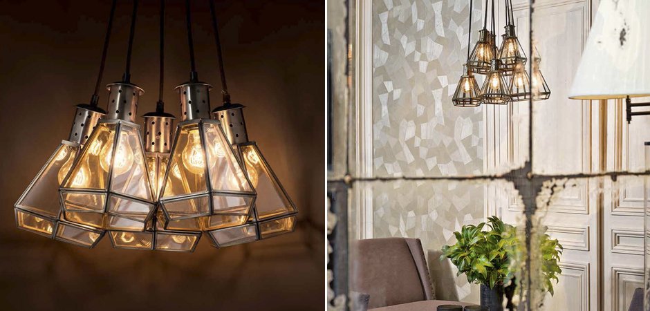Подвесной светильник Eichholtz Hanging Lamp Polygon - Loft-Concept в Ростове-на-Дону