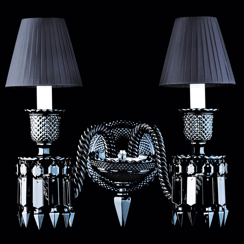  BACCARAT ZENITH NOIR Wall Lamp 2   -- | Loft Concept 