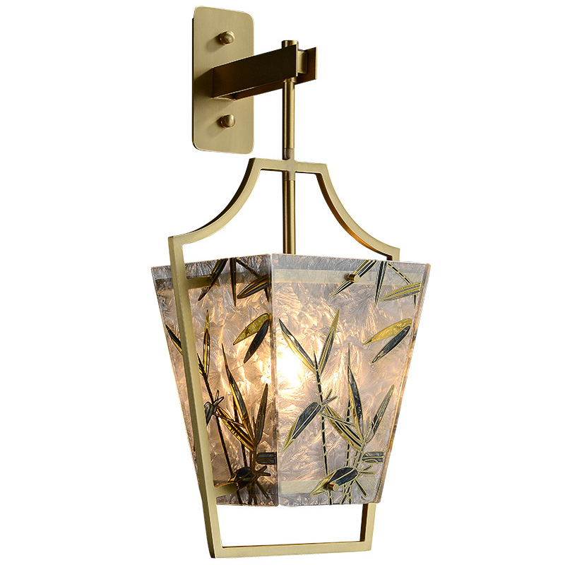     Glass bamboo Wall Lamp    -- | Loft Concept 