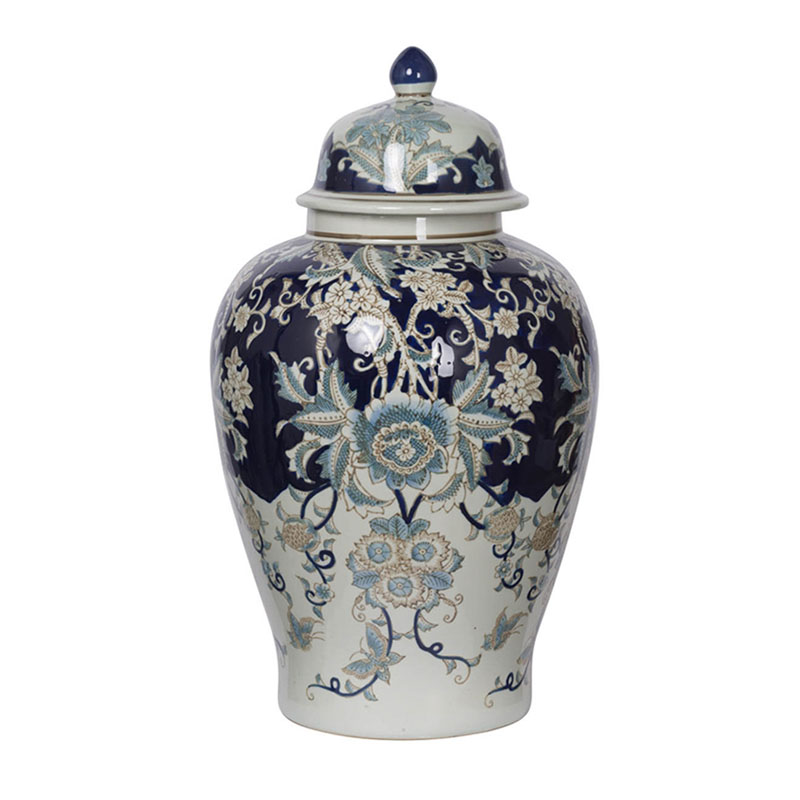    Blue & White Ornament Vase 59    -- | Loft Concept 