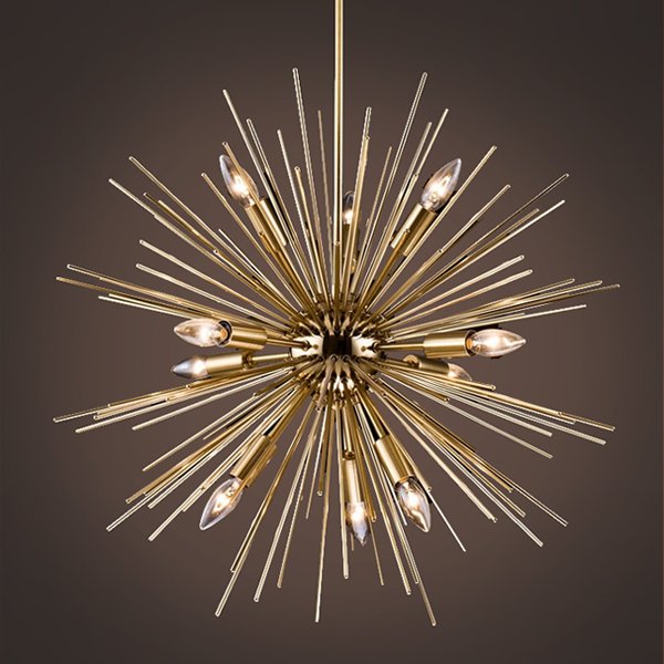  Astra Chandelier Sputnik Gold 60   -- | Loft Concept 