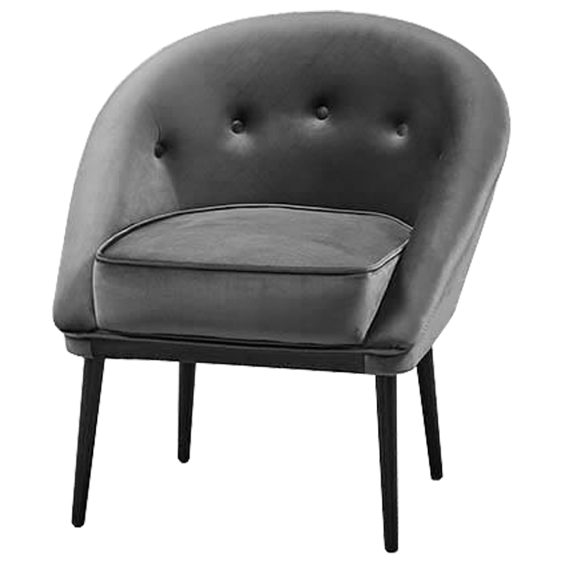  Gwyn Chair Gray    -- | Loft Concept 