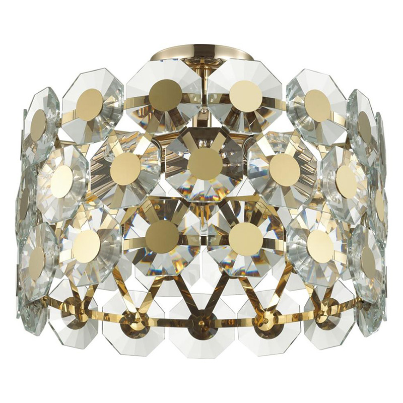   Crystal Octagons Gold     -- | Loft Concept 