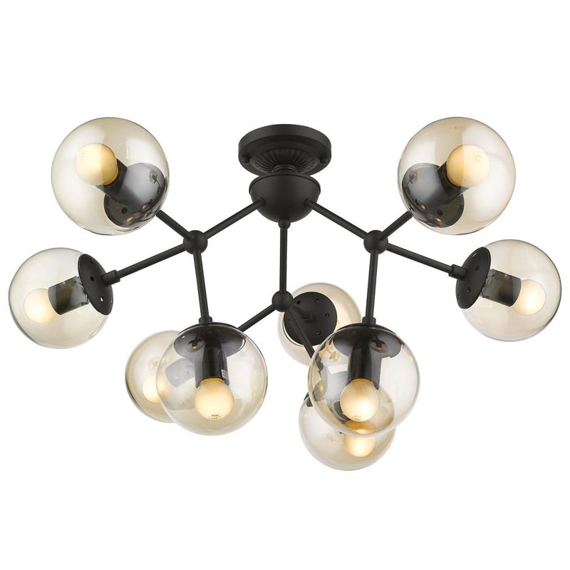   Ceiling Lamp Modo 9 black    -- | Loft Concept 