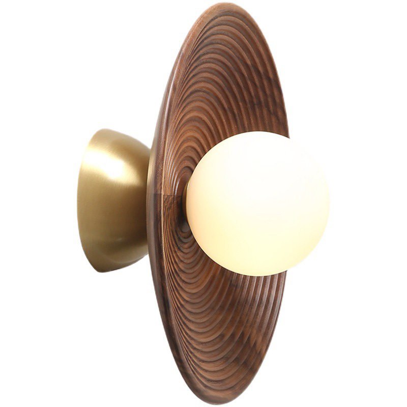  Noya Wooden Wall Lamp      -- | Loft Concept 