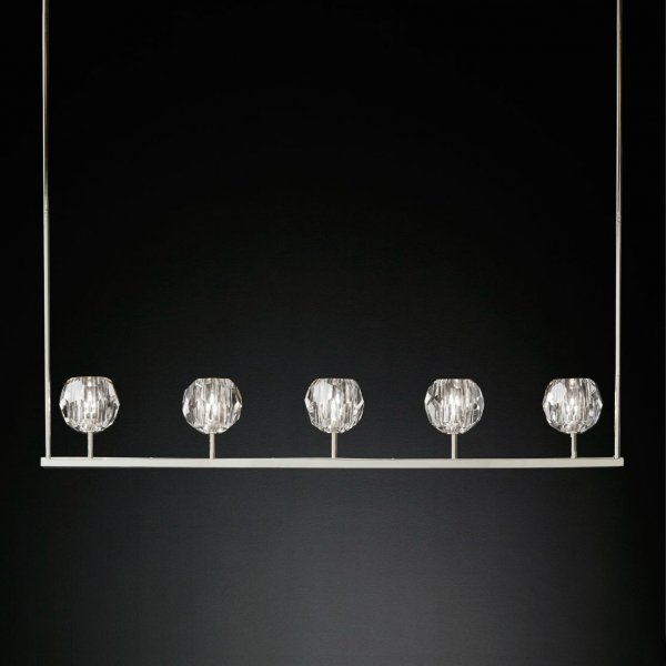  RH Boule De Cristal Linear Chandelier 5   -- | Loft Concept 