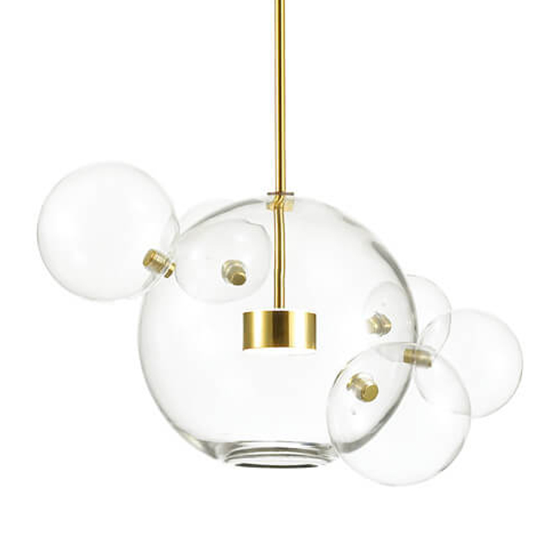   Transparent Bubble Pendant Gold 5     -- | Loft Concept 