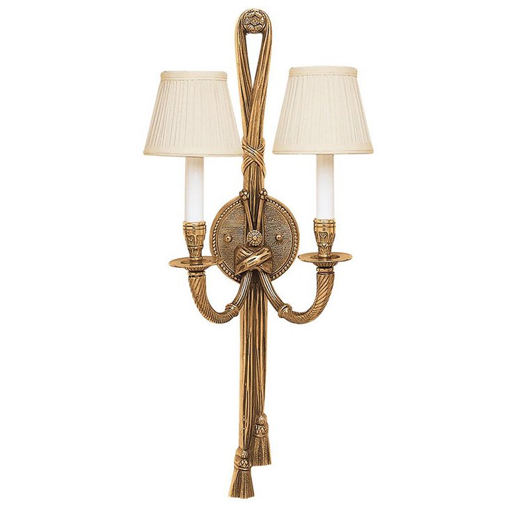  5538 PERTH SCONCE Antiqued solid brass     -- | Loft Concept 