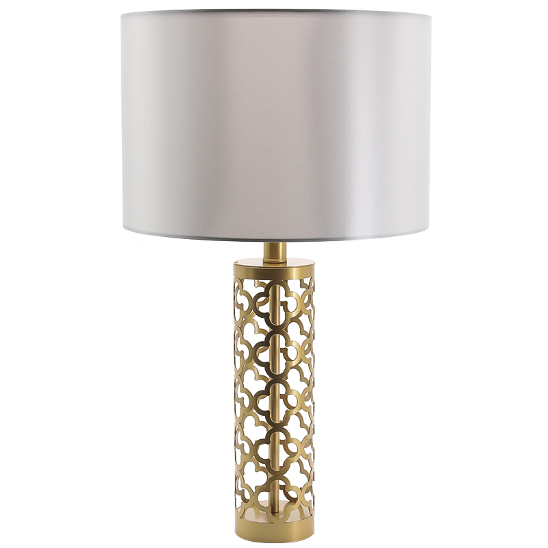   Arabesque Quatrefoil Drum Table Lamp    -- | Loft Concept 