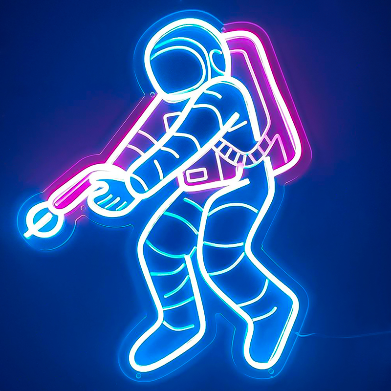    Astronaut Neon Wall Lamp    -- | Loft Concept 
