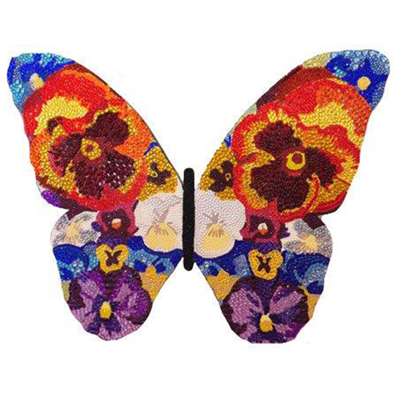  Pansy Bedazzled Butterfly Cut Out   -- | Loft Concept 