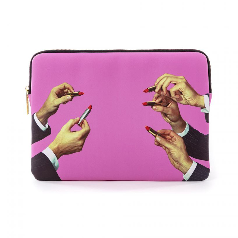    Seletti Laptop Bag Lipsticks Pink   -- | Loft Concept 