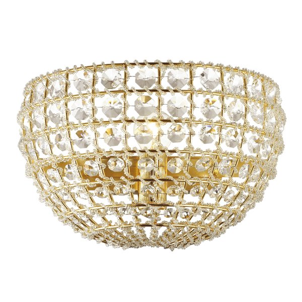  Casbah Crystal Wall Lamp Gold     -- | Loft Concept 