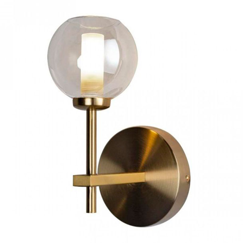  RH Boule de Cristal Single Wall Lamp amber Gold     -- | Loft Concept 