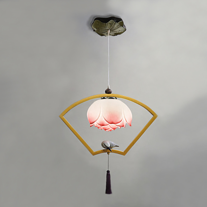   Bird with Tassel Fan    ̆ ̆  -- | Loft Concept 