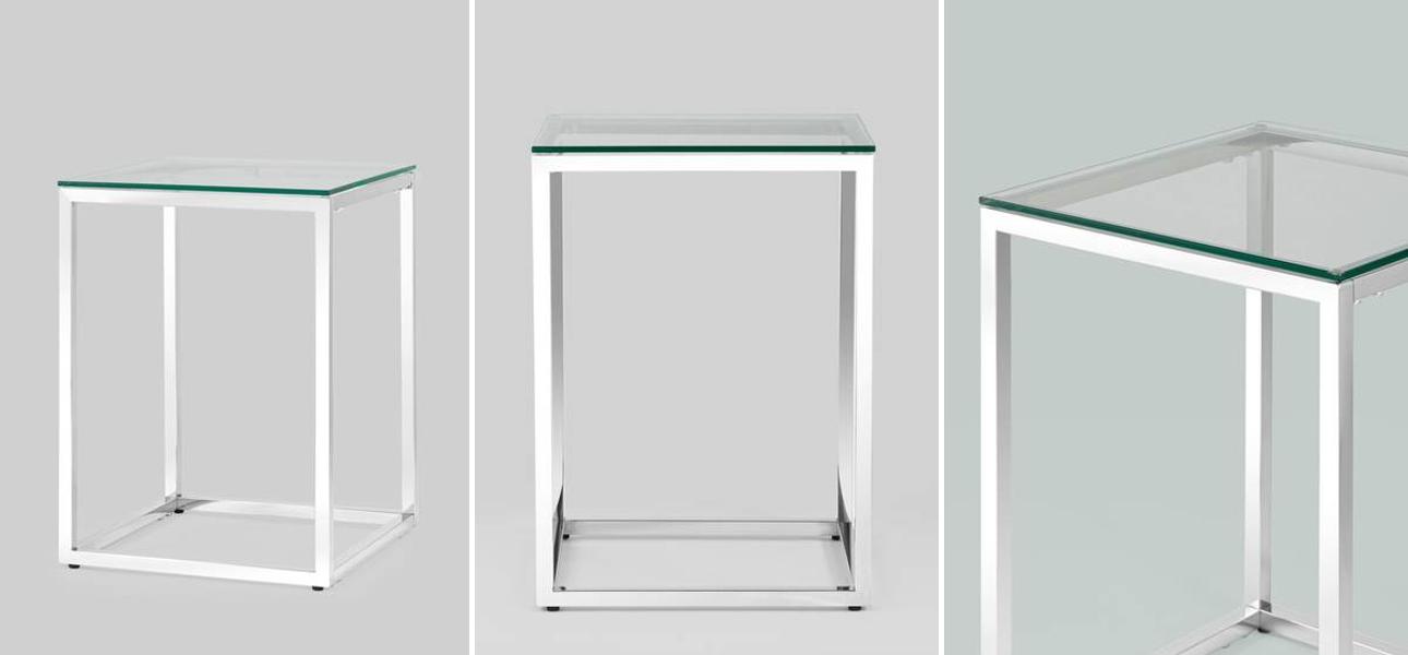 Стол приставной Cassiani Collection Silver - фото