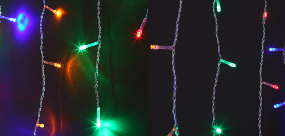 Гирлянда Бахрома с Цветными светодиодами - Loft-Concept в Ростове-на-Дону