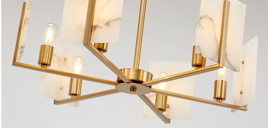 Люстра Marble square Chandelier Люстра Marble square Chandelier - Loft-Concept в Ростове-на-Дону