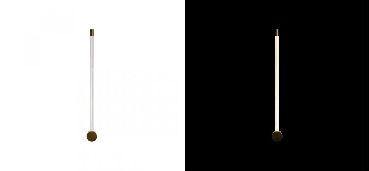 Бра светодиодное Trumpet Tube Gold bottom - фото