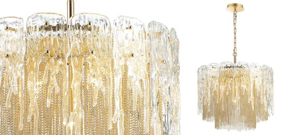 Люстра Ice and Gold Chains - Loft-Concept в Ростове-на-Дону