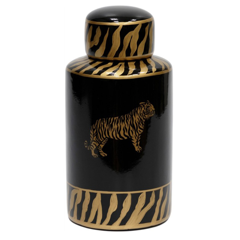  Tiger Vase black and gold    -- | Loft Concept 