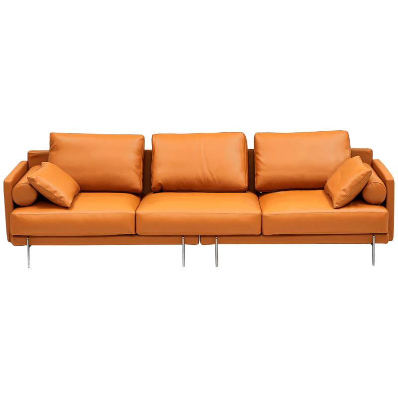 Диван Mosley Orange Sofa Оранжевый Оранжевый в Ростове-на-Дону | Loft Concept 