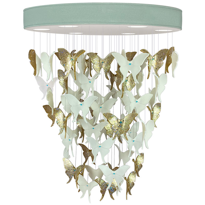    -  Night Butterflies Chandelier Gold     -- | Loft Concept 