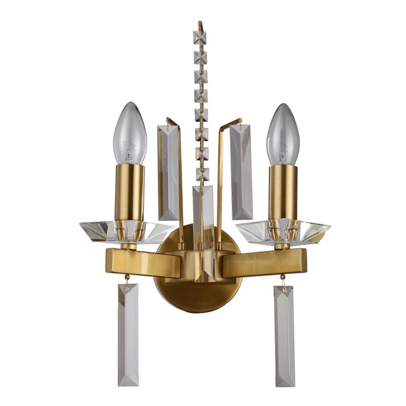  Vivien Crystal Brass Wall Lamp    -- | Loft Concept 
