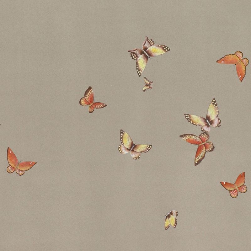    Butterflies Echo on dyed paper   -- | Loft Concept 