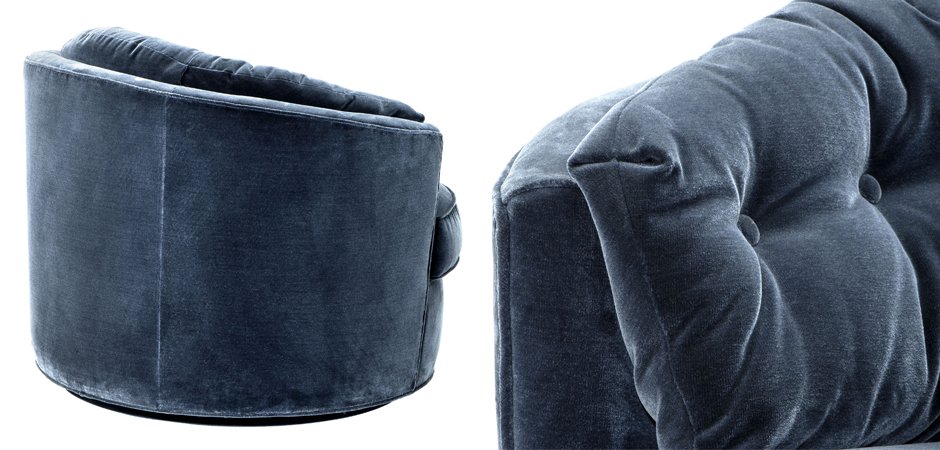 Кресло Eichholtz Chair Recla Blue Кресло Eichholtz Chair Recla Blue - Loft-Concept в Ростове-на-Дону