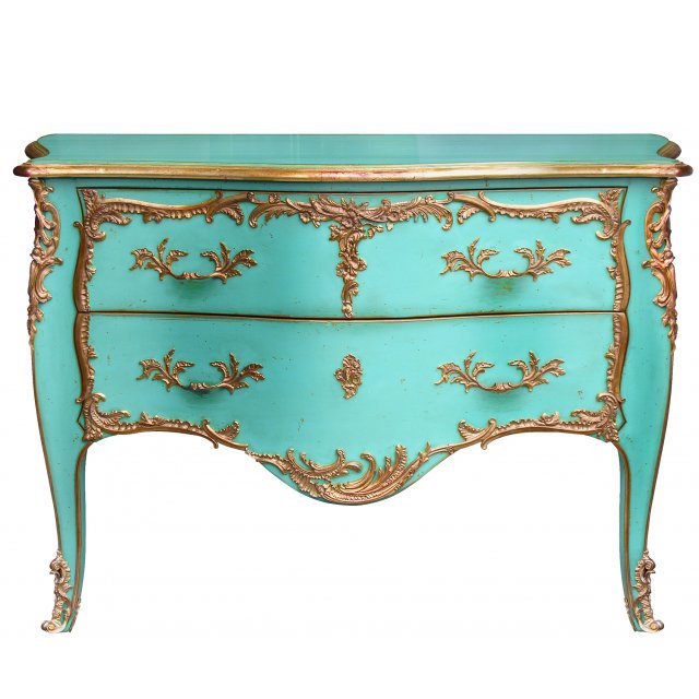  L.XV CHEST OF DRAWERS IN THE STYLE OF B.V.R Turquoise    -- | Loft Concept 