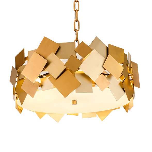  Gold Plate Chandelier 4   -- | Loft Concept 